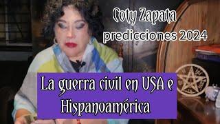 PREDICCIONES 2024. La guerra civil en U.S.A e Hispanoamérica. El Haavara y el destino de Israel.