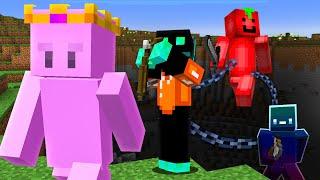 I Chained Players Together in Survival Minecraft