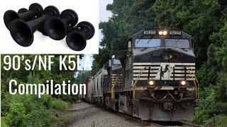 Nathan 90’s Era/Narrow Font K5LA Train Horn Compilation