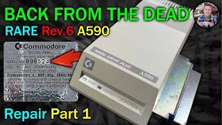 RARE Amiga A590 Rev.6 Repair - Check Out That Serial Number! - Part 1