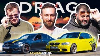 Youtuber-ების პირველი ჯახი - C63 AMG vs E90 (Tuned) @NikasAutoblog @dzmakaci