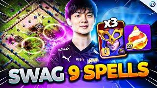 STARs switched to SUPER WITCH FIREBALL and CRUSHES TH16 | Best Attack Strategy Clash of Clans