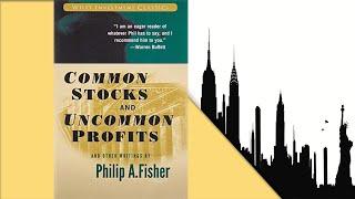 Common Stocks and Uncommon Profits by Philip A Fisher | Full Audiobook | Part 1