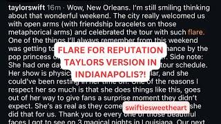 FLARE for Reputation Taylor’s version!? 