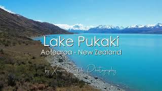 TRAVEL Lake Pukaki Aotearoa - New Zealand - Drone 4K