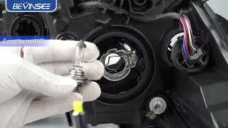 How to install A Brand New G9 SEREIS H7 LED HEADLIGHTS