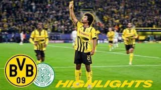 7-1! Adeyemi scores three, Guirassy twice | BVB - Celtic | Highlights