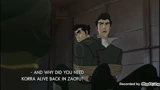 Bolin making friends with the bad guys (The Legend Of Korra).