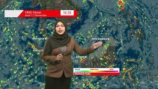 MET MALAYSIA - Laporan Cuaca 11 November 2024 (pagi)