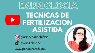 Técnicas de fertilización asistida- Embriología humana medicina