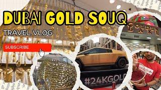 [4K] Dubai Gold Souq : The Best Place To Buy Gold | Travel Vlog