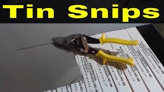 How To Use Tin Snips Or Aviation Snips-Full Tutorial