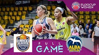 VBW Gdynia v ALBA Berlin | Full Basketball Game | EuroCup Women 2024-25