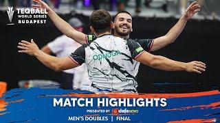 Teqball World Series 2024 - Budapest | Men's Doubles, Finals | Match Highlights by Dafanews