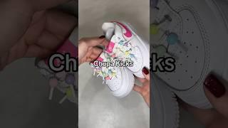Mini Chupa Chups on your kicks, it’s easy  #kidssneakers #trendydiy #sneakerdecor #chupachups