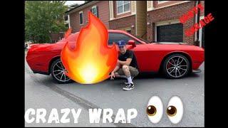 This Wrap Changed The Entire Look Of MY Dodge Challenger **Toro Goes To Griffs Garage**