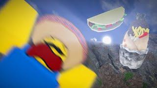 Spanish guy jumps off cliff and dies | Happy Feet x Roblox Animation |