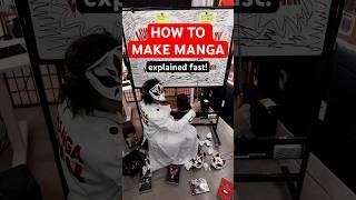 How To Make Manga: Explained In Under a Minute