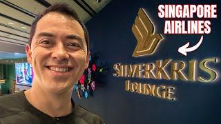 Food I Ate at Singapore Airlines Lounge & Flight to Seattle