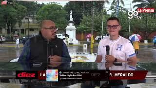 En vivo: Lluvias no paran en SPS, ¿Se jugará el partido Honduras vs. México?