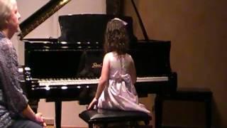 Kendelle's First Piano Recital