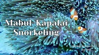 Snorkeling at Mabul-Kapalai, Semporna, Sabah, Malaysia