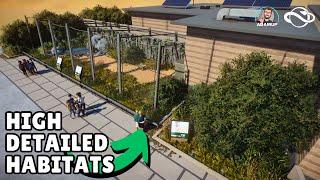 Building Next Level Habitats In Planet Zoo - Coyote Enclosure
