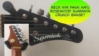 Gitar samick stratocaster neck full rosewood cek sound