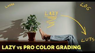 Lazy vs Pro Color Grading | DaVinci Resolve