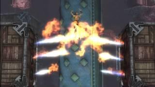 Mortal Kombat 9 Chamber of Flame (Kratos stage fatality) Option 2