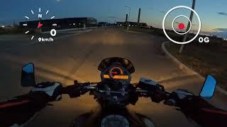 Honda Hornet 600 PC41 0-100 acceleration