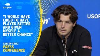 Taylor Fritz Press Conference | 2024 US Open Final