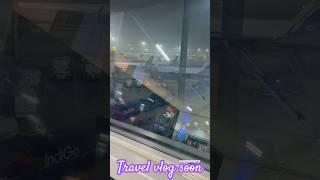 Airport runway | travel vlog | #igiairport #delhiairport #runway #travlevlog #shorts #aeroplane