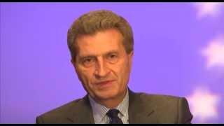 Video message from Günther Oettinger, EU Commissioner for Energy