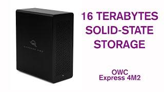 Other World Computing Express 4M2 16TB Build: Unpack, Assemble, Format, and Test with MacStudio