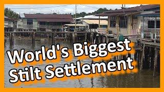 Brunei - Bandar Seri Begawan - Kampung Ayer, the world's biggest stelt settlement