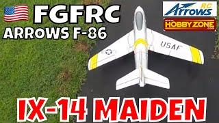 ARROWS  64MM F-86 SABRE IX-14 MAIDEN by FGFRC #aviation #rcplane #rc