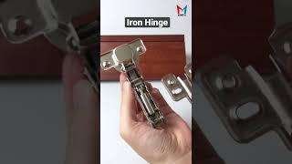 Iron hydraulic hinge | Furniture hardware | Cabinet hinge #shorts