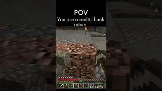 Lore of a multi chunk miner part 125 #minecraft #lore