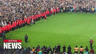 New Zealand takes world record for largest haka