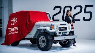 2025 Toyota Land Cruiser FJ40 – A Classic Reborn with Modern Edge!