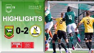 HENDON 0-2 NORTH LEIGH - Highlights 20 August 2022