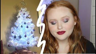 SUGAR PLUM EYESHADOW + Decorating My Tree! | AllyBrianne