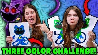 Catnap 3 Color Challenge! Poppy Playtime 3 Art Challenge | Winner Gets A Yes Day