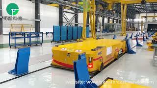 40Ton RGV Rail Guided Vehicle,Automatic Rail Transfer Cart