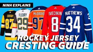  Hockey Jersey Cresting Guide - Tackle Twill Pro Customizing w/ Name and Number