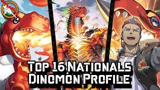 Top 16 OCE Nationals Dinomon Deck Profile • EX8 ENG