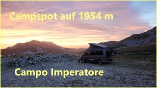  Bella Italia (4) Abruzzen / Gran Sasso / Campo Imperatore - Genialer Campspot mit Tibet-Feeling