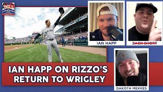 Ian Happ Talks Rizzo's Return to Wrigley