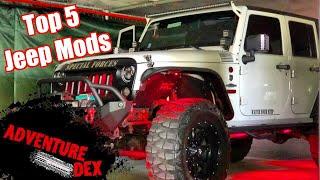 Top 5 Jeep Mods, I No Longer Have!!